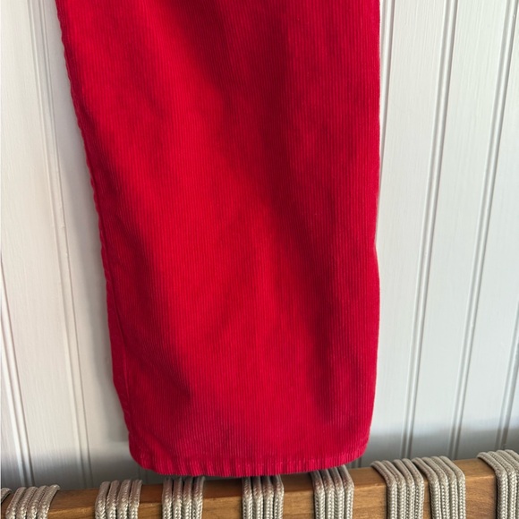 J. Crew Red Corduroy Pants size 27 - Picture 5 of 5